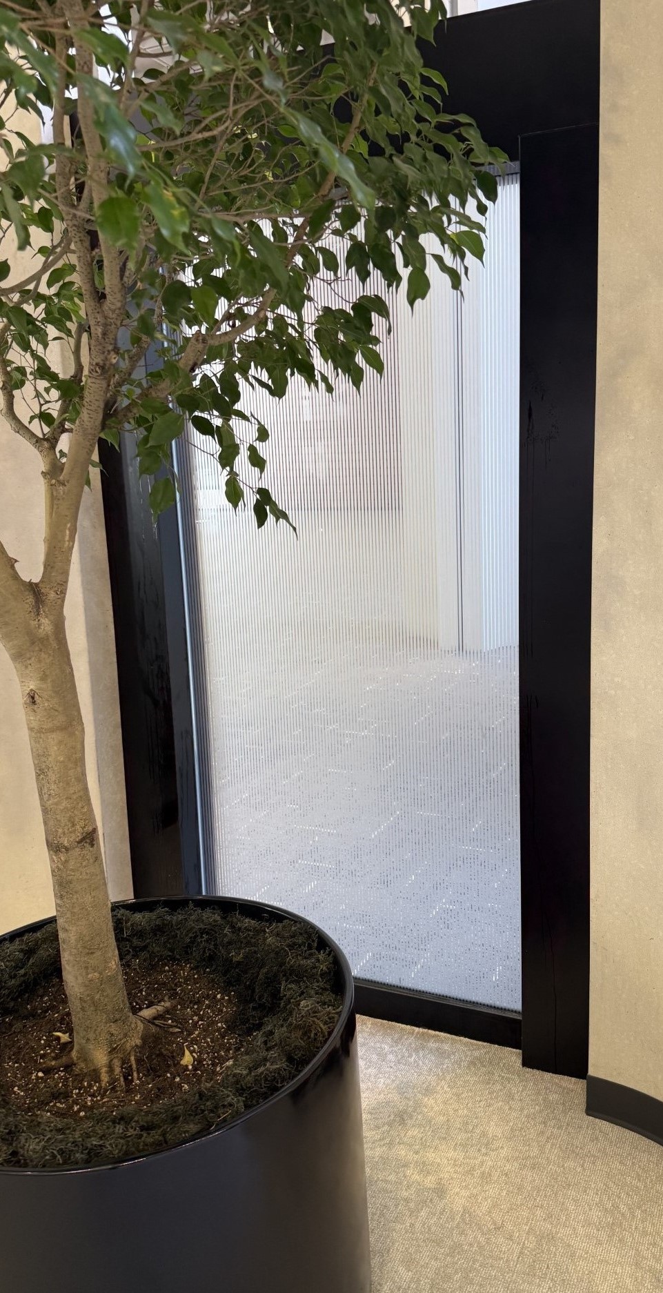 Add Aesthetic Appeal and Privacy with Frosted Stripes